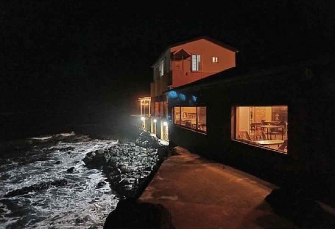 Jeju cafe landscape, 80w LED FloodLight